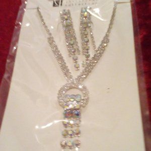 22" Christina Collection Silver Rhinestone